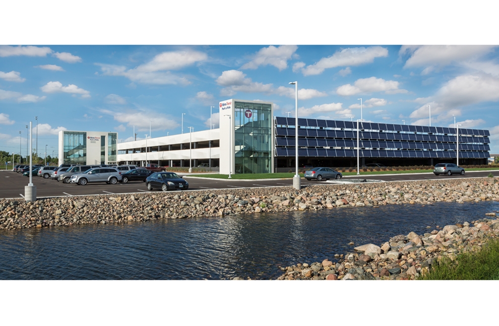 610 + NOBLE PARK + RIDE FACILITY Snow Kreilich Architects