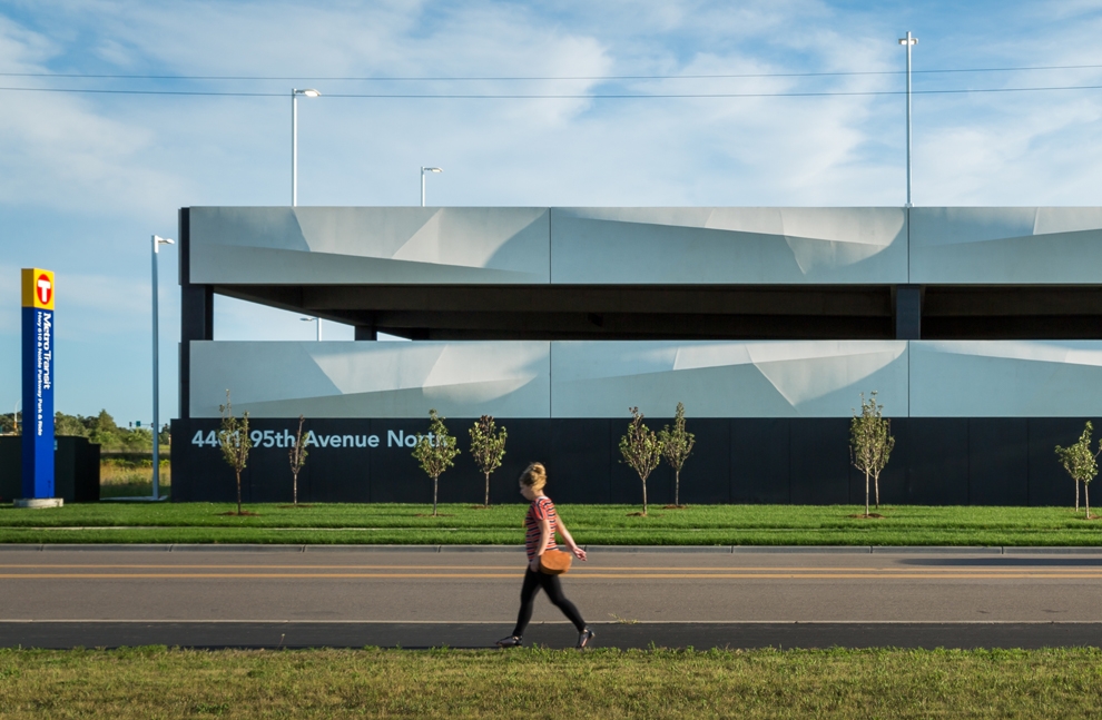 610 + NOBLE PARK + RIDE FACILITY Snow Kreilich Architects